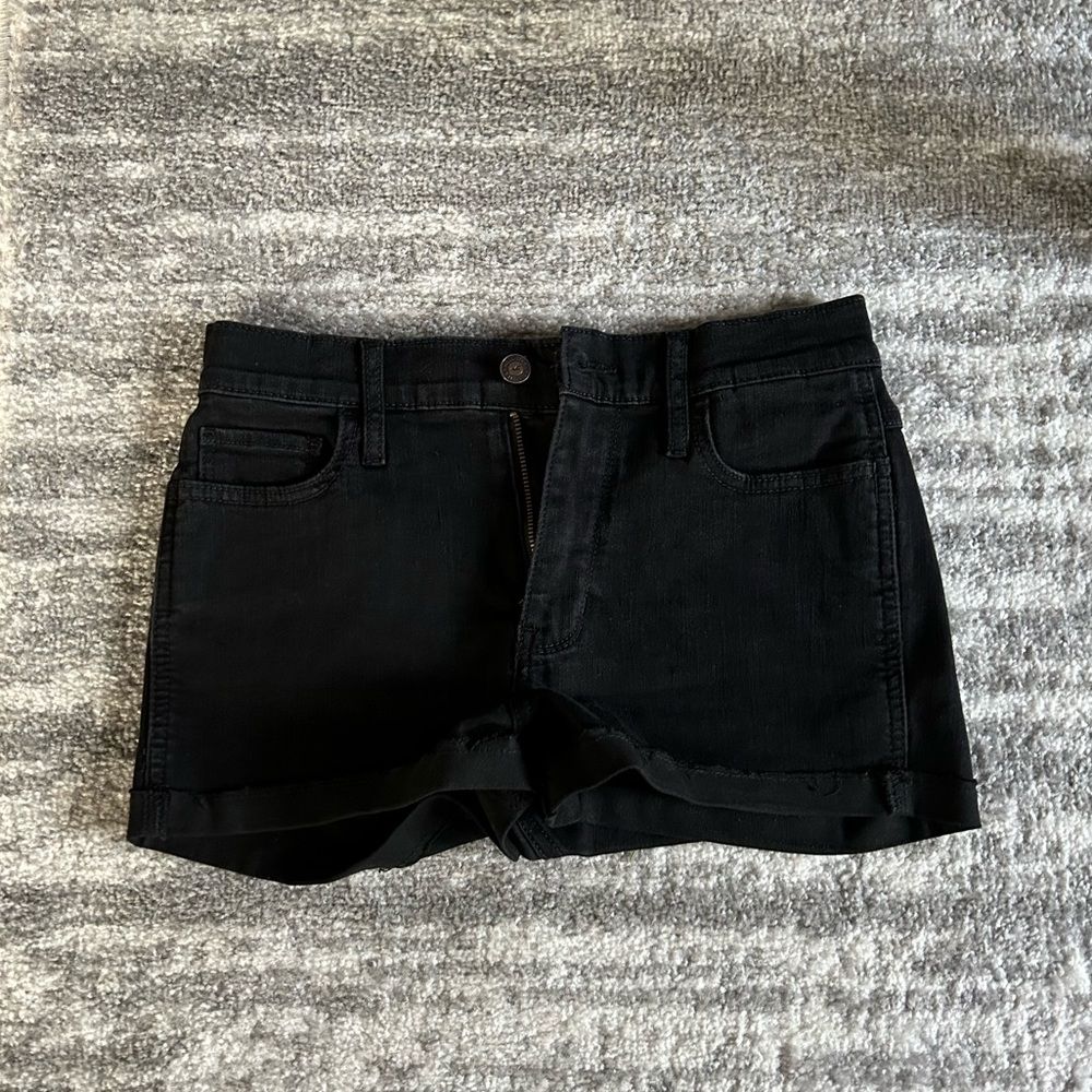 Hollister Black High Waist Shorts